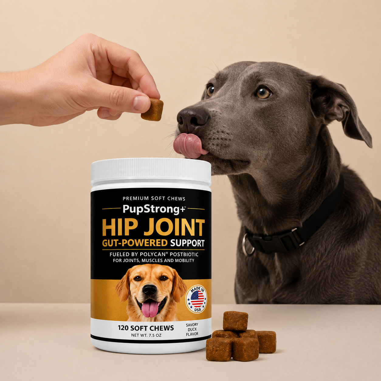 PupStrong+ Hip Joint Advanced Support