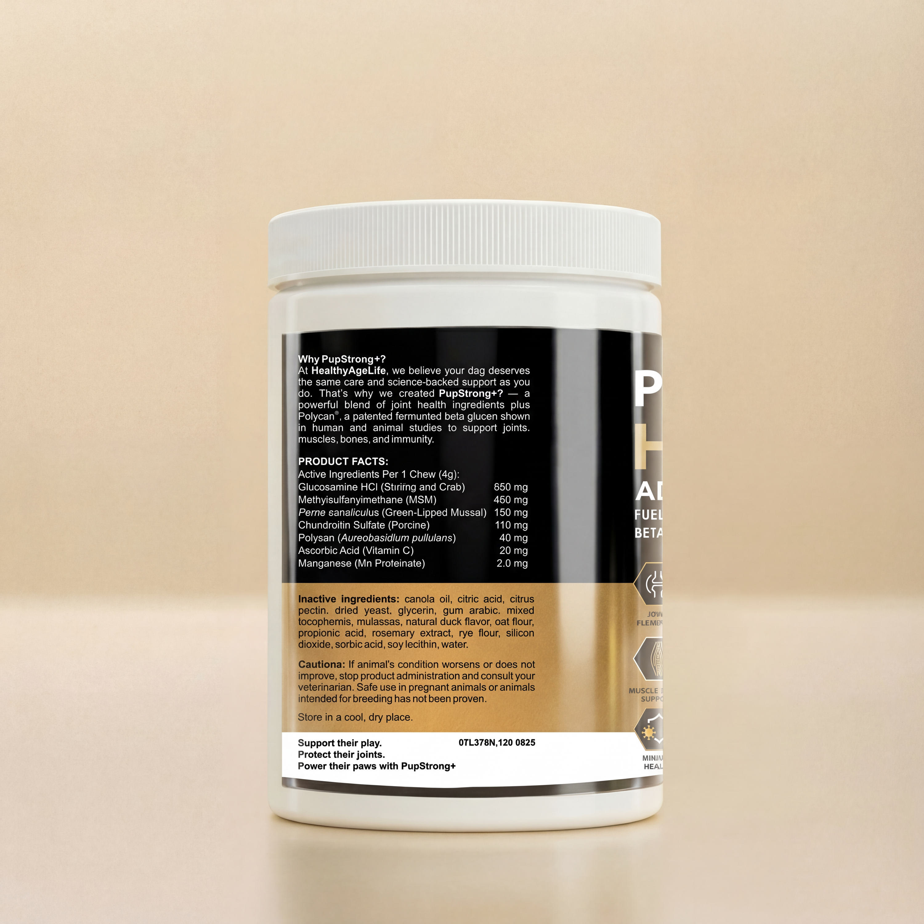 PupStrong+ Hip Joint Advanced Support